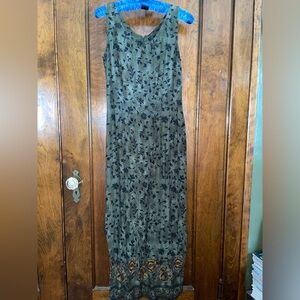 Vintage Maxi Dress Juniors 9/10